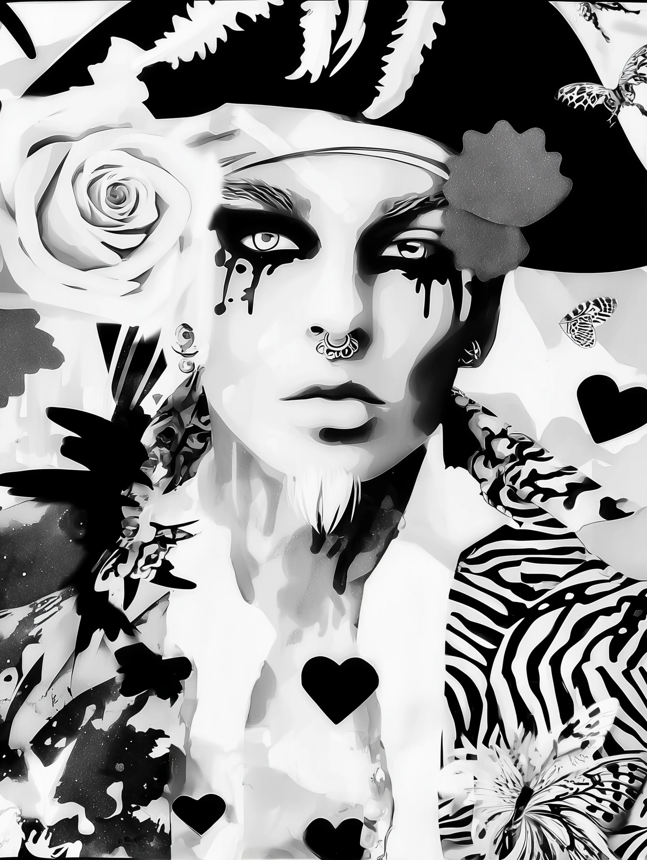 Free printable pirate coloring pages for adults featuring male pirate